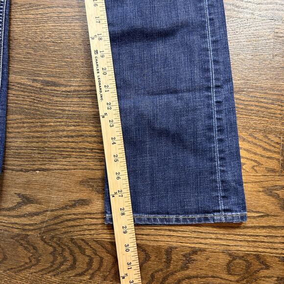 5.11 Tactical Jeans Womens 2 Regular Blue Denim Straight Leg Stretch Pants - Picture 7 of 9